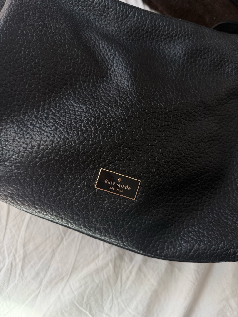 Kate Spade Leather Shoulder Bag in Black - Picture 2 of 6